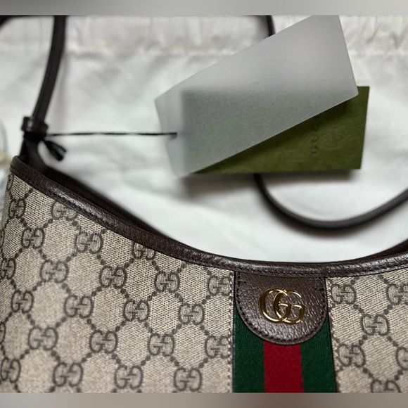 Gucci Ophidia GG Supreme Large Shoulder Bag – NEW w/ Tags - Picture 4 of 9